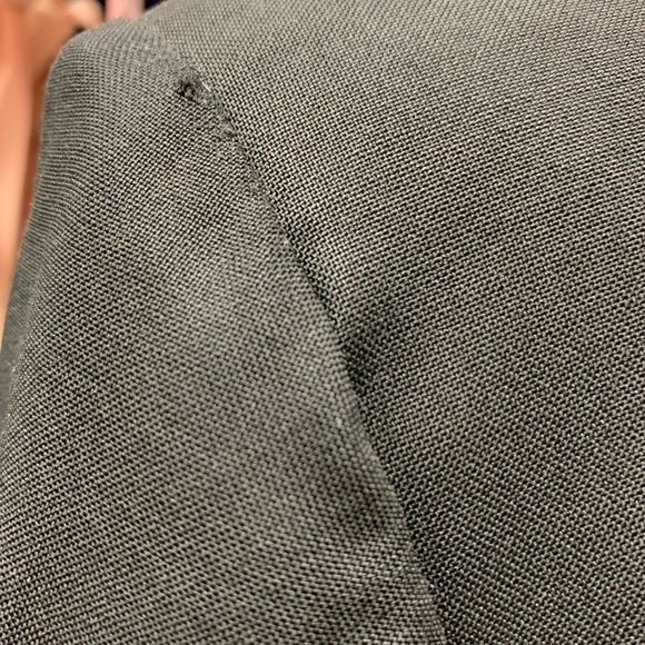 Damaged One Button Notch Tuxedo - Picture 2 of 2